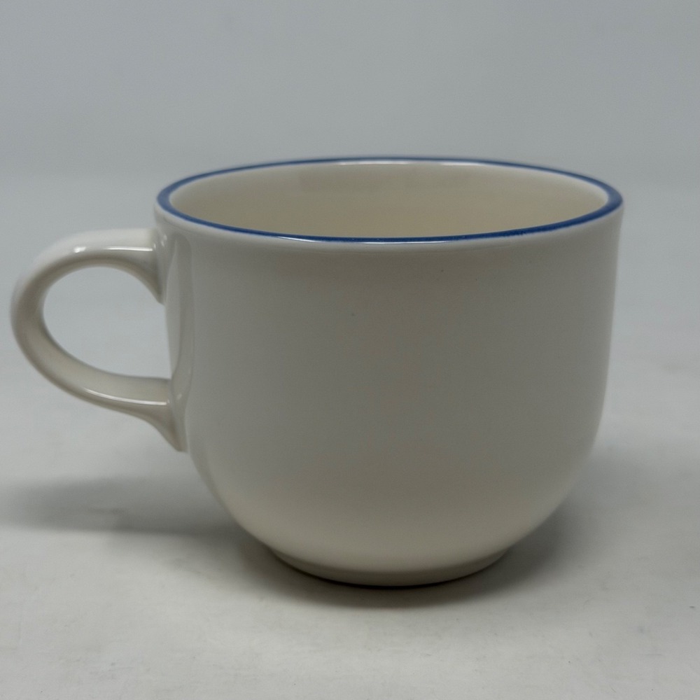 Vtg Pfaltzgraff Hopscotch 2 Coffee Mugs Cherry Plum Stoneware Retro USA Cottage - Picture 5 of 14